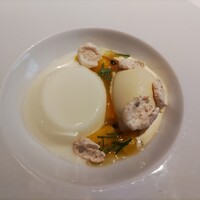 フランス料理 ル・クール - 本日のデザート　ココナッツのブランマンジェ