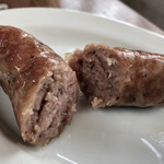 まちのパーラー - サルシッチャ（断面）