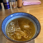 支那そば なかじま - つけ汁シオ