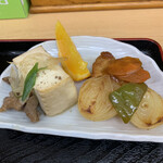 おかだうどん - 定食のオカズ♪