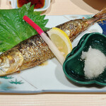 スタンドふじセンター - いわし串焼き①