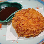 スタンドふじセンター - 特製メンチカツ①