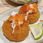 スタンドふじセンター - 境港のかにコロッケ②