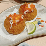 スタンドふじセンター - 境港のかにコロッケ①