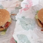 バーガーキング - 料理写真:ワッパージュニア チーズ+BBQ