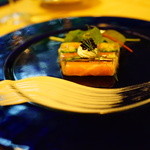 Maple Lounge - サーモンと旬野菜のゼリー寄せ