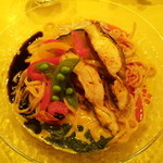 饗 くろ喜 - 13.08.06【くろ喜の夏麺 第6弾】冷やしカレーそば(900円)