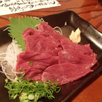 馬刺し（赤身・ロース）