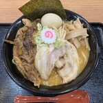 マルキン本舗 - 料理写真:特製マルキン味噌ラーメン 1210円