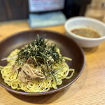 Nikusobaya Kuukai - 肉そば平麺（並:870円）