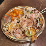 Takoyaki Douraku Wanaka - たこ焼き6個(2種の味が選べます)＆カクテキキムチ