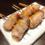 博多もつ鍋専門店 山笠 - 豚バラチーズ巻き