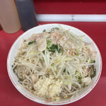 ラーメン二郎 - ラーメン並　カラメ以外全マシ