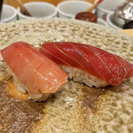 Midori Sushi - 中トロ、赤身