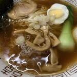 一心亭 - 締めのラーメン