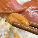 海鮮丼専門店 木津 魚市食堂 - 甘〜いウニ