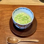京料理 阿うん - 枝豆冷製茶碗蒸し