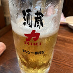 酒蔵 力 - ビールで乾杯