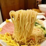 香湯ラーメン ちょろり - 冷やし中華　麺リフト