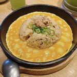 丸源ラーメン - 鉄板玉子チャーハン(並)