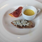 クラリタ ダ マリッティマ - 前菜盛り合わせ