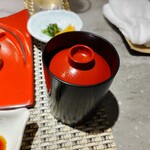 八王子 ステーキ 鉄板焼 いわ倉亭 - 赤だし ♪