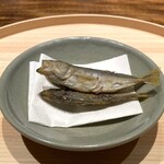 温石 - 豆鯵の唐揚げ