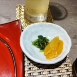 八王子 ステーキ 鉄板焼 いわ倉亭 - 漬物 ♪