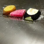 八王子 ステーキ 鉄板焼 いわ倉亭 - 焼き野菜、国産牛の鉄板焼き ♪