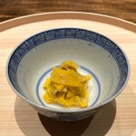 温石 - コリンキーの胡麻和え