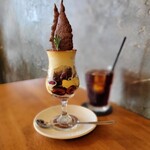 Nico - ティラミスのパフェとアイスコーヒー