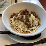 まぁぼや - ミニ汁なし担々麺　５５０円