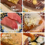 回転すしまんまん - 今日の  アジは いつもより美味しかったなぁ〜
      