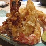 くろぎ - 車海老の天麩羅