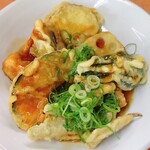 小さな食堂 ヒロ - 小いわしと野菜天ぷら※拡大(2023.06.06)