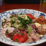料理とワインと、コンジーリョ - 前菜 サラダプレート