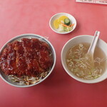 Chuuka Ryouri Banraiken - ソースかつ丼（漬物・スープが付きます）
