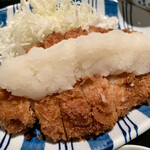 田中田式海鮮食堂 魚忠 - おろしとんかつ