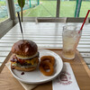 BROCKEN BURGER - ブロッケンバーガーとオニオンリングとジンジャーエール