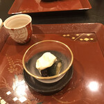 日本料理 樹 - ｱｲｽではなく、夏野菜(茄子)の◯◯マヨ仕立て(◯忘れました…)