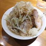 三代目 溝口屋 - 太麺中（野菜マシ）