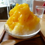 おちゃのこ - マンゴー氷（H25.8.23）