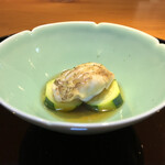 らん亭～ 美日庵 - 福島県産のどぐろとズッキーニ