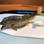 らん亭～ 美日庵 - 天竜川産稚鮎の素揚げ