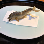 らん亭～ 美日庵 - 天竜川産稚鮎の素揚げ