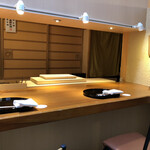 らん亭～ 美日庵 - カウンター席