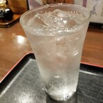 ろばた仁 - いつもの芋焼酎のソーダ割り✨