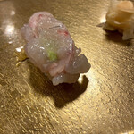 寿司 すみたに - 下関産ウチワエビ