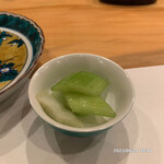 金沢鮨 鼓舞 - セロリの漬物
