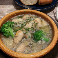 四ツ橋・新町 牡蠣と肉たらしビストロAKIRA - 